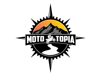 MotoTopia logo design by quanghoangvn92