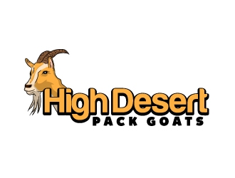 High Desert Pack Goats logo design by AamirKhan
