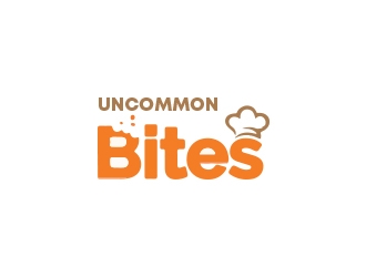 UNCOMMON BITES logo design by heba