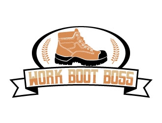 Work Boot Boss logo design by uttam