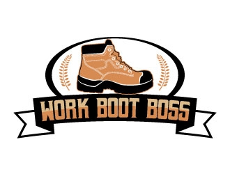 Work Boot Boss logo design by uttam