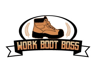 Work Boot Boss logo design by uttam
