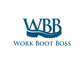 Work Boot Boss logo design by up2date