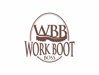 Work Boot Boss logo design by up2date