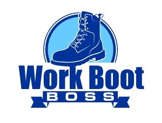 Work Boot Boss logo design by AamirKhan