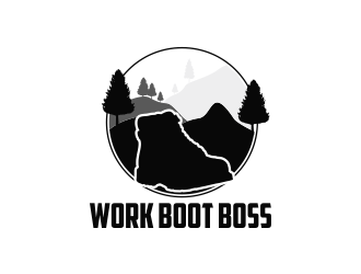 Work Boot Boss logo design by dasam