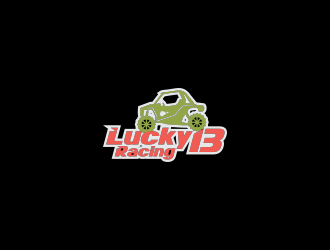 Lucky 13 Racing logo design by oke2angconcept