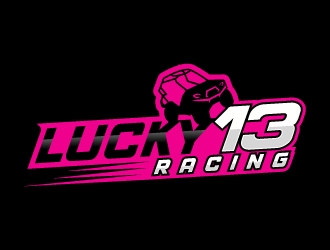 Lucky 13 Racing logo design by MUSANG