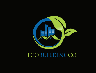 eco building co logo design by up2date
