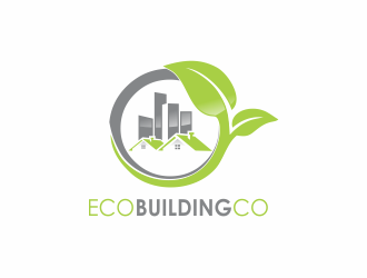 eco building co logo design by up2date