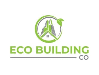 eco building co logo design by pixalrahul
