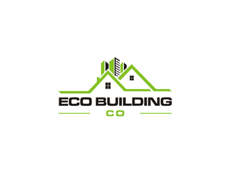 eco building co logo design by clayjensen