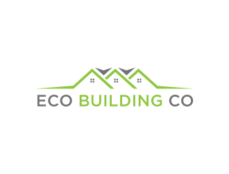eco building co logo design by checx