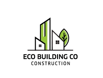 eco building co logo design by nehel