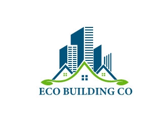 eco building co logo design by Webphixo
