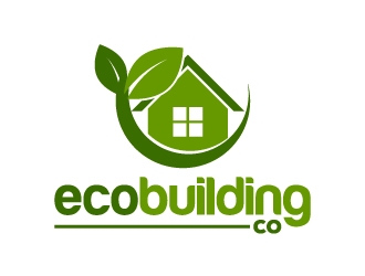 eco building co logo design by LogOExperT