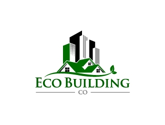 eco building co logo design by jaize