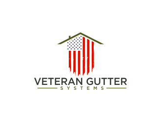 Veteran Gutter Systems logo design by oke2angconcept