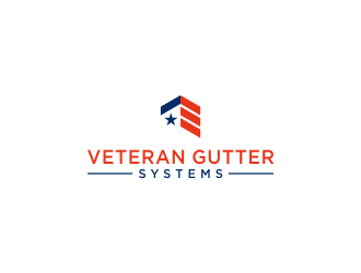 Veteran Gutter Systems logo design by Meyda