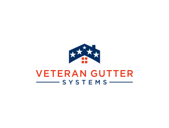 Veteran Gutter Systems logo design by Meyda