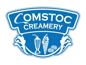 Comstock Creamery logo design by uttam