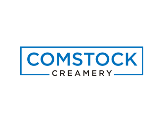 Comstock Creamery logo design by Sheilla