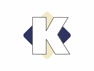 K logo design by up2date