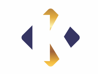 K logo design by up2date