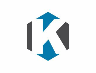 K logo design by up2date