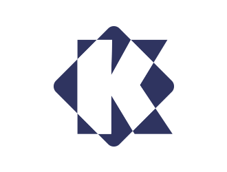 K logo design by keylogo