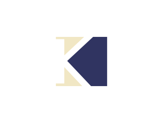 K logo design by checx