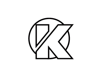 K logo design by jonggol