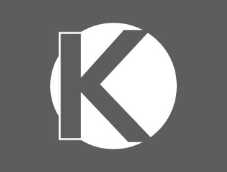 K logo design by maserik