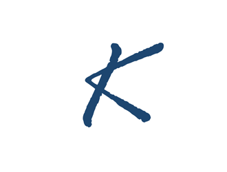 K logo design by clayjensen