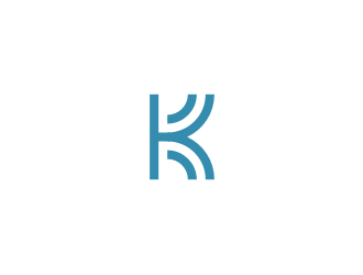 K logo design by restuti