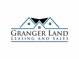 Granger Land Leasing and Sales logo design by eagerly