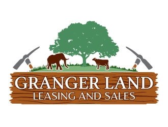 Granger Land Leasing and Sales logo design by uttam