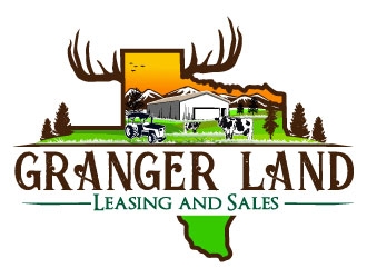 Granger Land Leasing and Sales logo design by Suvendu