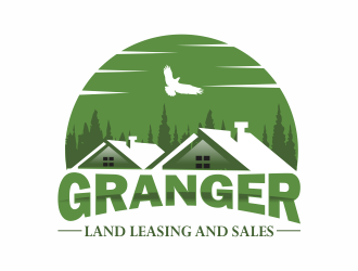 Granger Land Leasing and Sales logo design by up2date