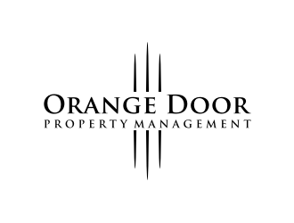 Orange Door Property Management  logo design by nurul_rizkon