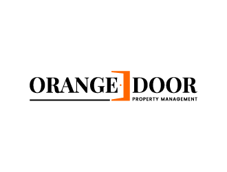 Orange Door Property Management  logo design by shadowfax