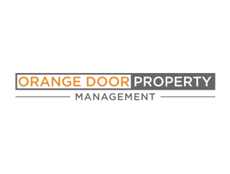 Orange Door Property Management  logo design by logitec