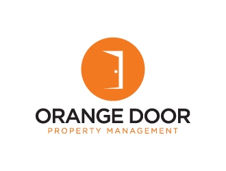 Orange Door Property Management  logo design by iamjason