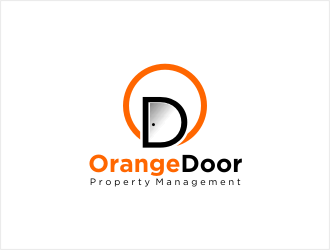 Orange Door Property Management  logo design by bunda_shaquilla