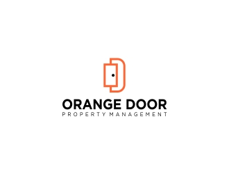 Orange Door Property Management  logo design by CreativeKiller