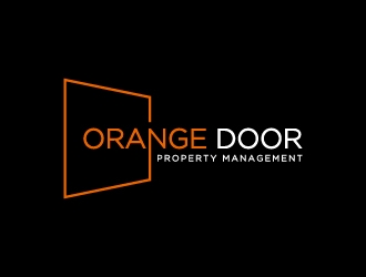 Orange Door Property Management  logo design by BrainStorming