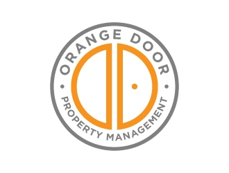 Orange Door Property Management  logo design by MUSANG