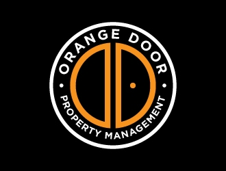 Orange Door Property Management  logo design by MUSANG