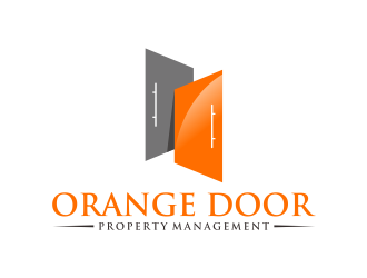 Orange Door Property Management  logo design by mutafailan