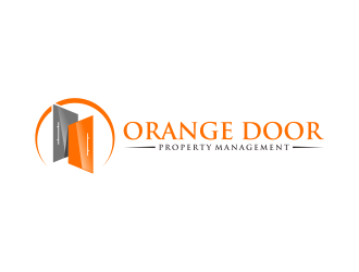 Orange Door Property Management  logo design by mutafailan